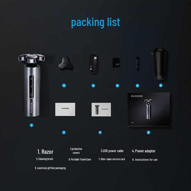 Feike FS988 Electric Rotary Shaver