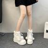 Women's Snow Boots 2026 Winter New Warm Plush Comfortable Anti Slip Ankle Boots Fashion Platform Bow Cotton Shoes Botas Mujer