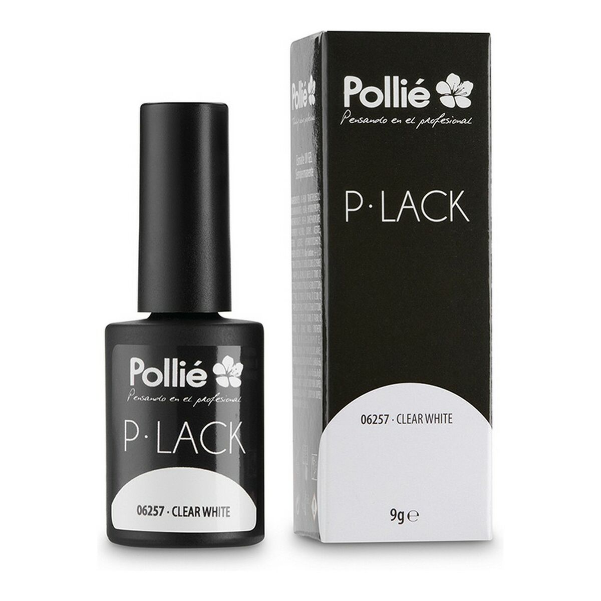 

Vernis à Ongles Semi-permanent P-Lack Eurostil CLEAR WHITE Clear White (9 gr)