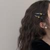 High-end and Cute Little Dog Hair Clips, Side Fringes, Bangs, One-line Hair Clips, Duckbill Hair Clips, and Hair Accessories