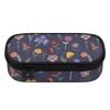 Pen Case Practical Multi Compartment 300D Polyester Zipper Closure with Main Compartment Mesh Pocket and Pen Slots for Boys Girls