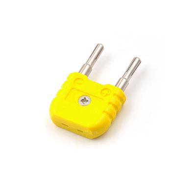 K-Type Thermocouple Adaptor Mini K Type To Round Banana Plug Thermometer