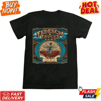 Tedeschi Trucks Band Inspiriertes T-Shirt 2025 Tour Geschenk Tribut Fan Unisex T-Shirt Unisex T-Shirt