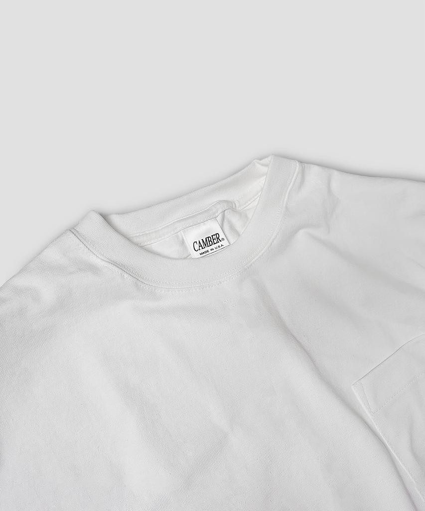 Kaembeoseupocheuweeo Max Weight Pocket T-Shirt, White (Type A)
