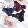 Sexy Lace Thong Women Butterfly Low Waist Panties Transparent Underwear Ladies Briefs Lingere Panty Underware Womens Lingerie