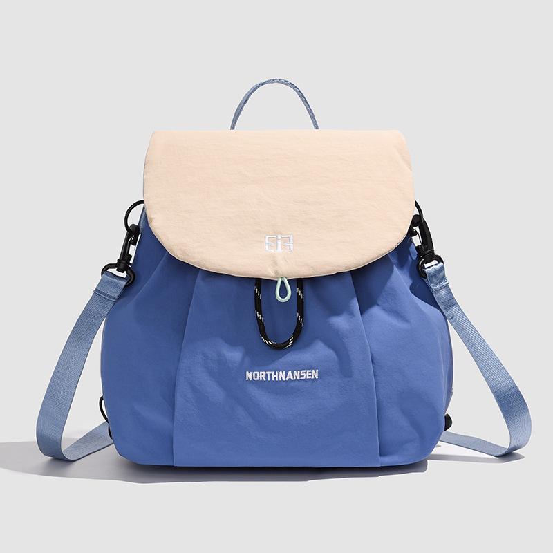 Stylový batoh s barevnými bloky pro studenty: Ideální do školy, na cesty nebo pro venkovní použití