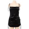 IELGY Summer Women's Explosive Short Skirt Sling Sexy Halter Nightclub Dress