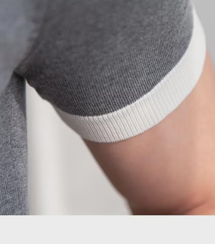 Trendy Japanese Men's 2023 Summer Polo Shirt - Solid Color, Short Sleeves