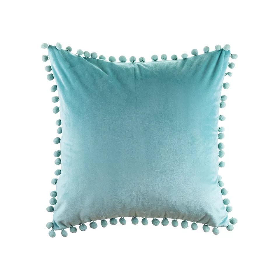 Domowy Styl Boho Welurowa Poszewka na Poduszkę Dekoracja Miękkie Dekoracyjne Poszewki na Poduszki Pokrowce Dekoracja Pokoju Poszewki na Poduszki Sofa Duże 45×45 Cm