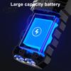 Outdoor Flashlight 1/2/3Pcs 180 Degrees Rotating Head Magnetic Dual Beam LED Degree Swivel Work Light USB Rechargeable Pocket-Size Camping EDC Lamp