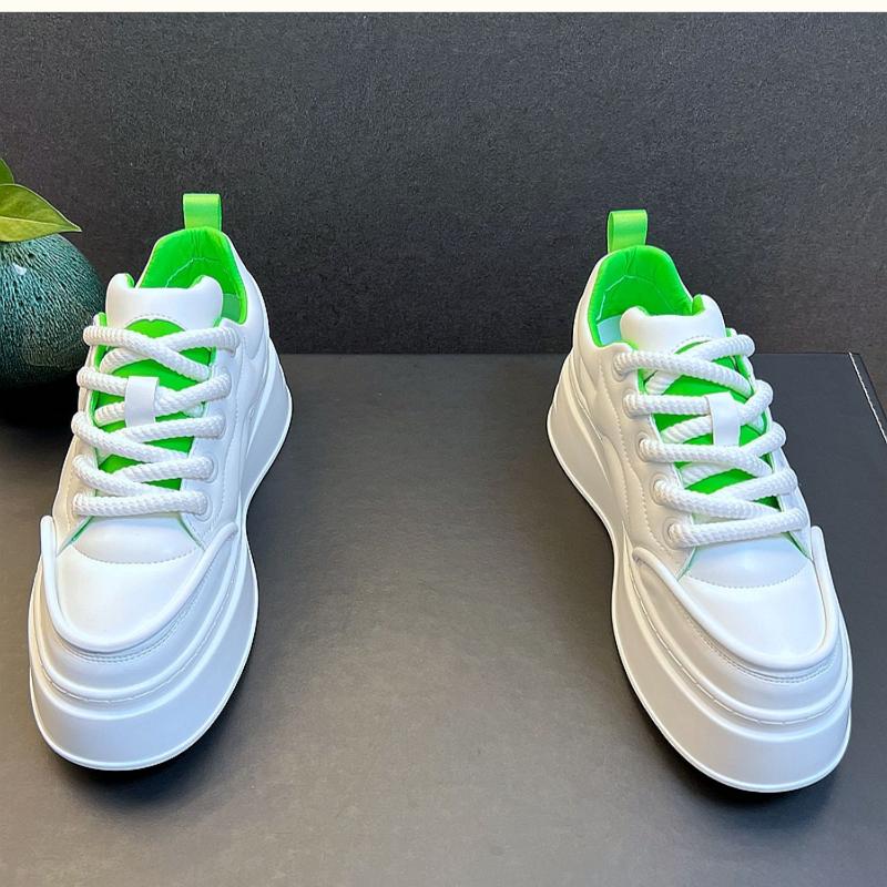Sommer Erhöhung Herren Plateau Freizeitschuhe Jugend Student Weiße Board Schuhe Hohe Qualität Weichsohle Sneaker Herren Vulkanisierter Schuh