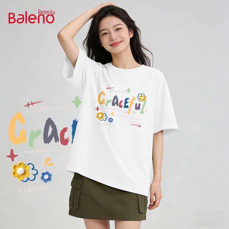 Baleno Women's Cotton Graphic Print T-Shirt