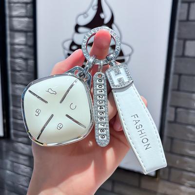 Tpu Car Remote Key Case Cover Protect Shell Fob For Chery Jetour Dashing X-1 Plus Dtc Idm I-Dm    Accessories