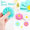 3D Printed – Colorful Rotating Flower Toy for Stress