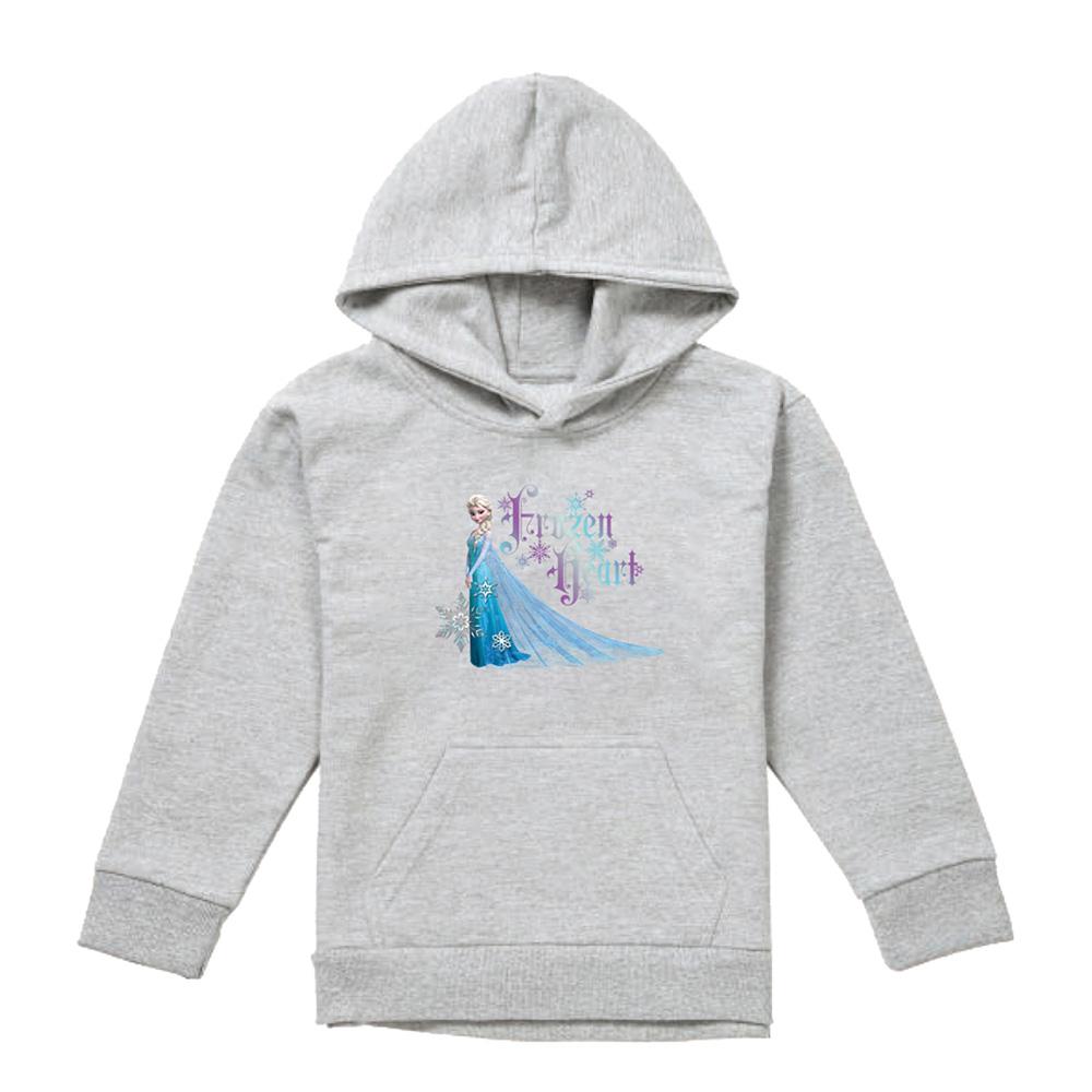 frozen Childrens/Kids Frozen Heart Elsa Heather Pullover Hoodie