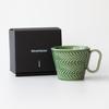 Wired Beans Hasami Ware Rosemary 240ml Mug Coffee Cup (Green)