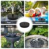 Color LED Solar Fountain Pump Bird Bath Pool Pond Garden Outdoor With 7 Nozzles 3W Solar Waterfall Water Powered Fountain