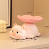 Elegant Pig Sculpture Jewelry Holder - Stylish Accessory Organizer