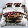 Set Biancheria da Letto Hip Hop Art Rapper Leggenda Stella Camera da Letto Morbido Copriletto Moderno Copripiumino Confortevole Coperta Trapuntata E Federa