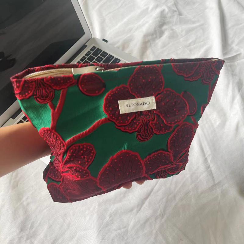 Wielofunkcyjna Modna Przenośna Kosmetyczka Organizer do Pielęgnacji Skóry Duża Pojemność Torba do Prania Damska Kopertówka Kosmetyczka Saszetka