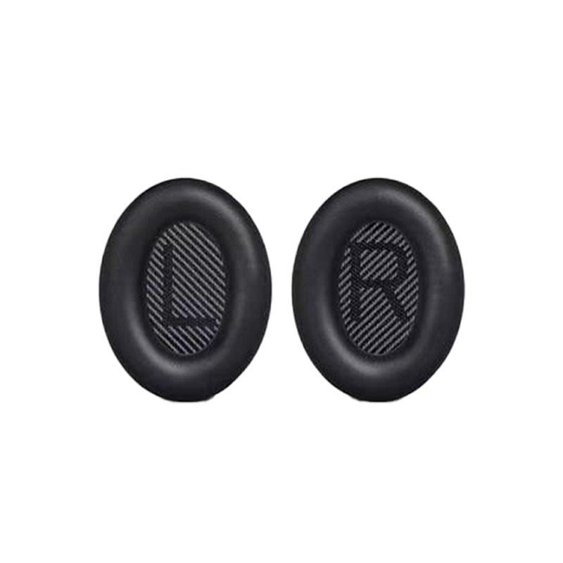 Replacement Protein Leather Earpads Ear Pad for QC35/QC35 II Headphones Ear Cushions Earmuffs Ear Cover