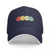 Pickleball Balls Retro Baseball Cap Vintage Rugby Men's Caps Women's
