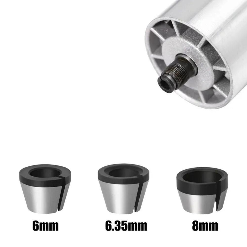 Carbon Steel Milling Cutter Collet Adapter High Precision Carpentry Adapter Home