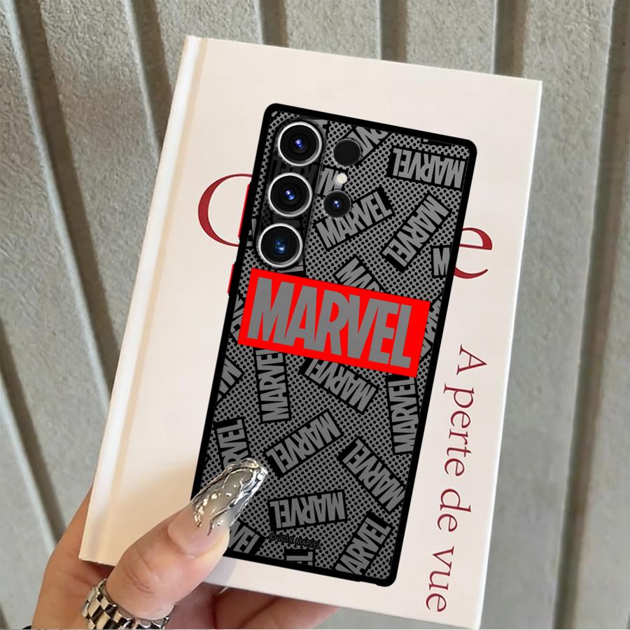 Marvel Hero Logo Case for Samsung Galaxy S26 S24 Plus Note 20 10+ S25 Ultra S21 S20 S23 FE S22 Funda Phone Cover