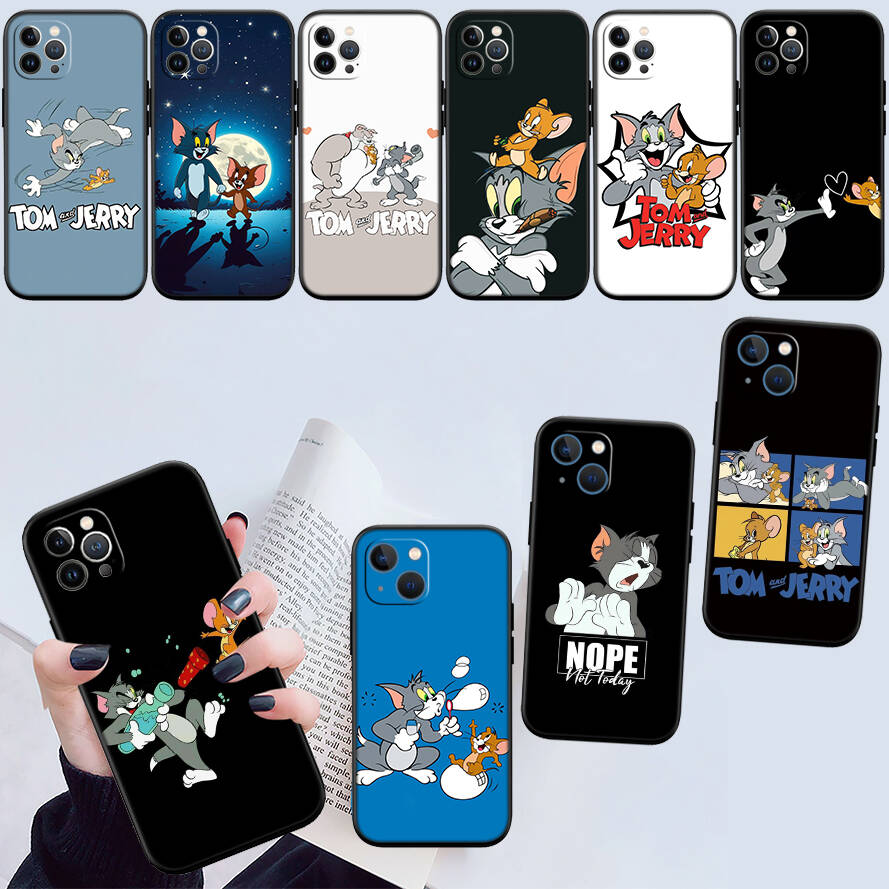 Tom and Jerry Phone Case for Redmi Note 12 12S 12C 13 13C 13R 14 14S 14R 14C 11A 13X A3 A3X A4 A5 Pro Max Plus