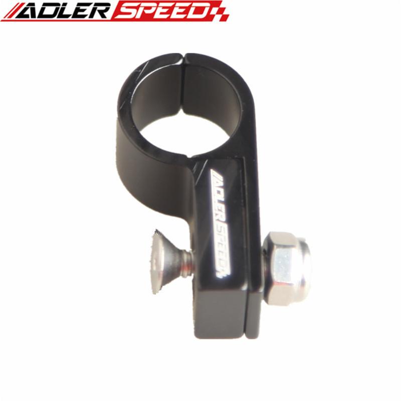 AN6 AN-6 6AN Line Clamp (14.3mm ID) Hose Clamp P Clips Aluminum Black