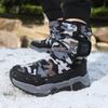 Stivali da Neve Caldi in Velluto High Top per Bambini Scarpe in Cotone per Ragazzi e Ragazze Scarpe in Cotone da Studente