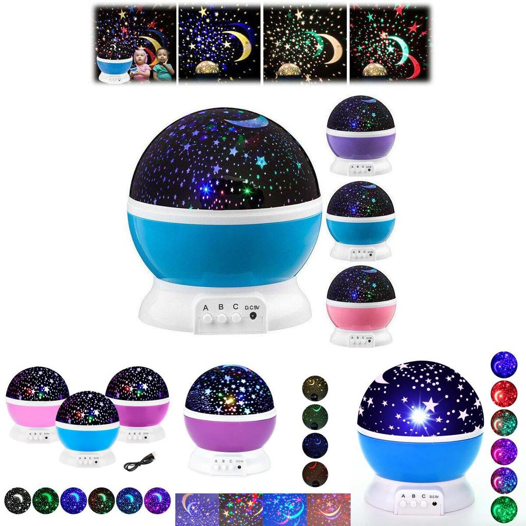 Starry Night Light Projector Create A Celestial Atmosphere In Your Room