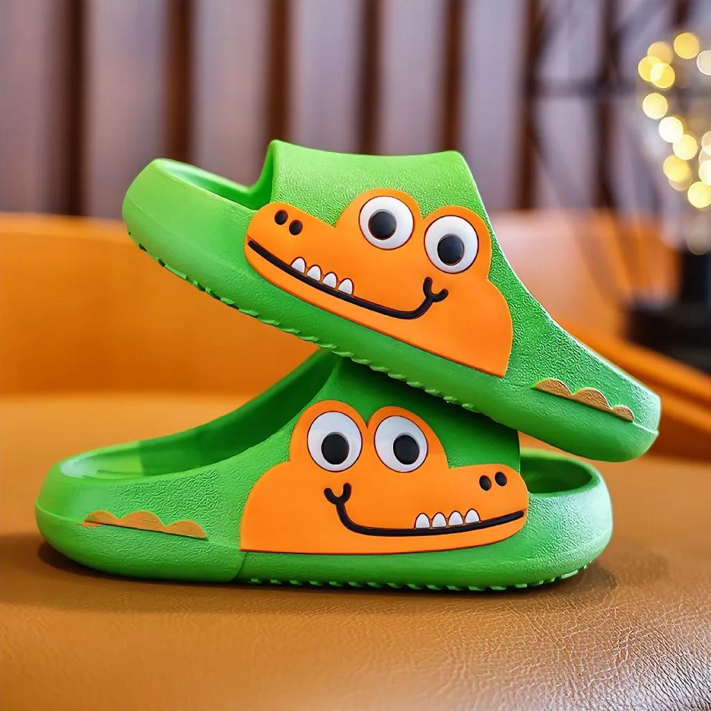 Children's Sandals Summer New Dinosaur Girls' Shoes Home Children's Slippers Comfortable Boys' Shoes Anti Slip Women's Slippers
