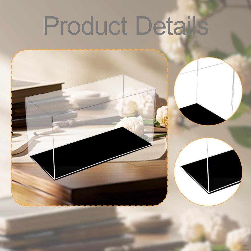 1/9 Model Car Display Case Showcase Transparent Toy Storage Versatile for Models Figures