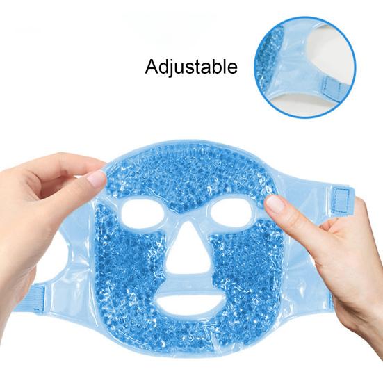 Cooling Gel Eye Cover Men Women Hot Cold Compress Eye Cover Face Shield Reusable Post Surgery Puffiness Allergies Relief Ice Eye Pack