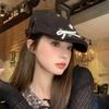 Cotton Retro Star Forward Berets Korean Style Female Artist Hat Japanese Y2k Painter Hat  Girls