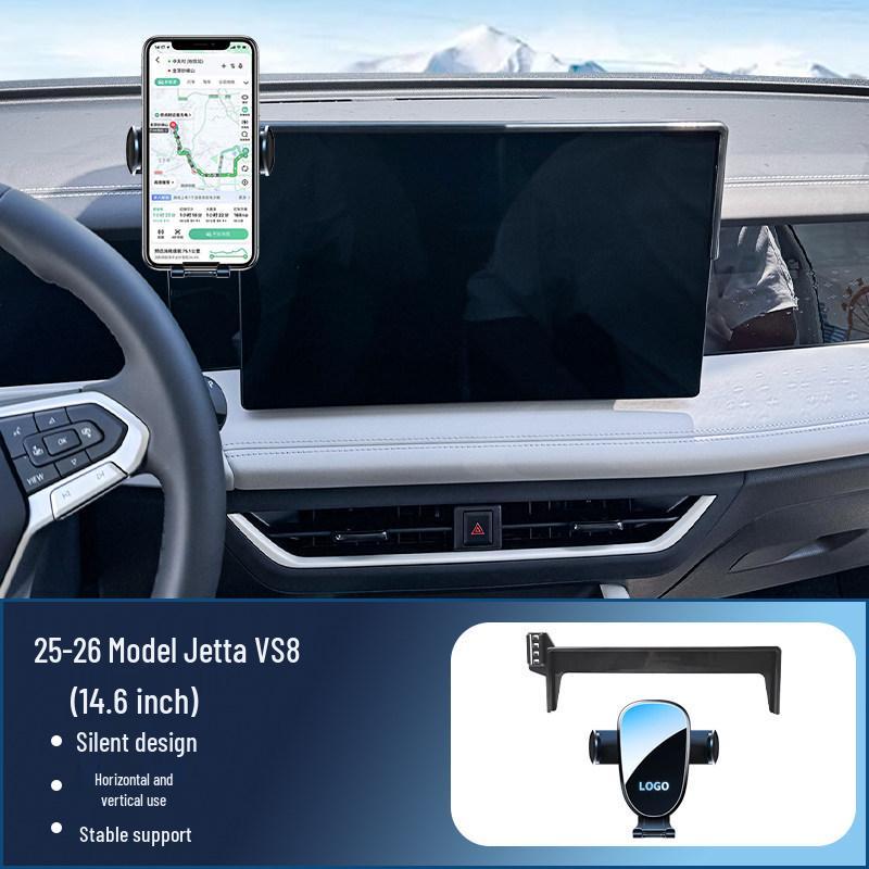 

Jetta VS8 Car Screen Phone Holder - Silent Horizontal & Vertical Navigation Holder Silent Horizontal Screen