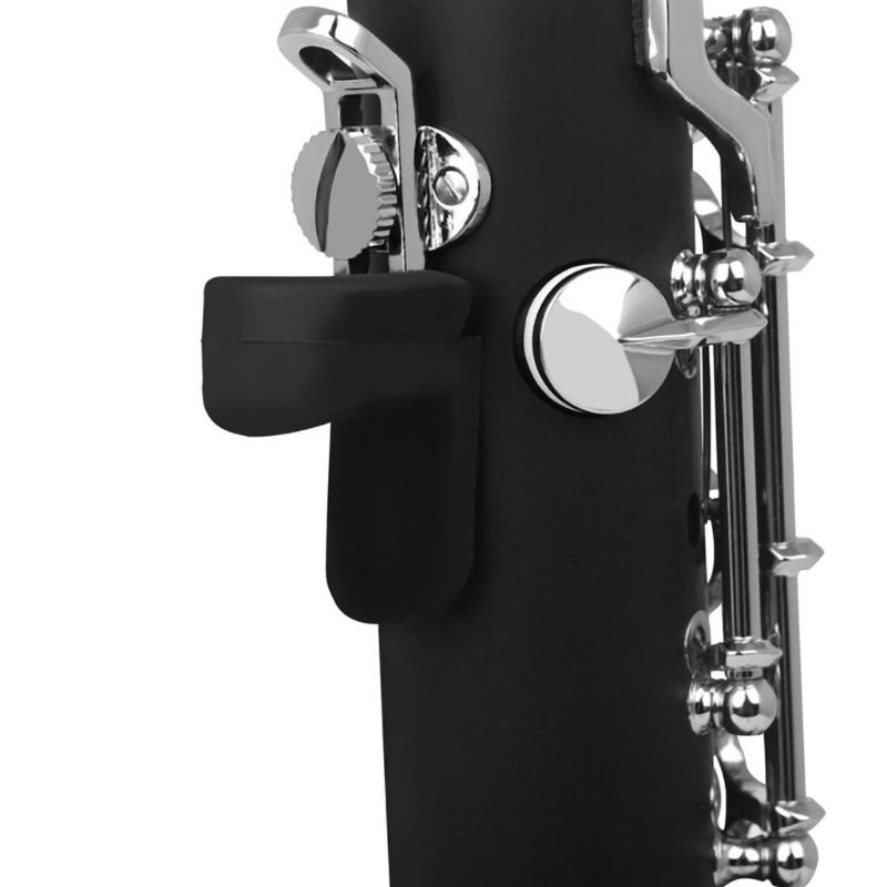 Premium Silicone Clarinet Thumb Rest Cushion with Ergonomic Design Silicone Texture for Comfortable and Secure Grip