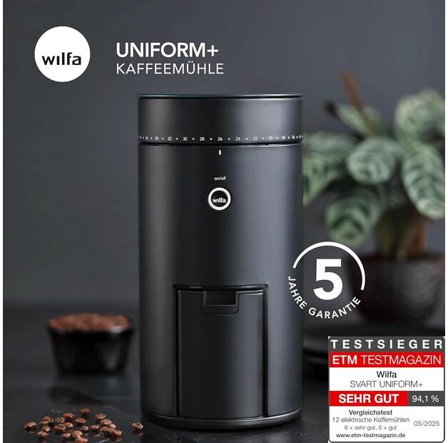 Кофемолка Wilfa WSFBS-100B черная (605776)