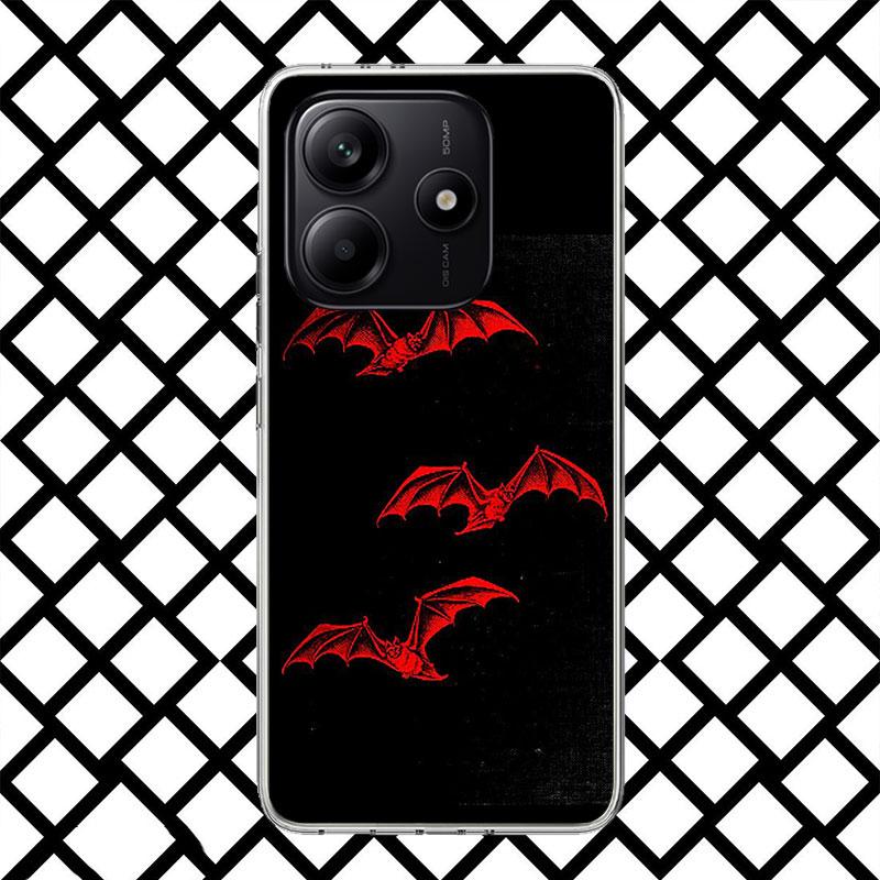 Gothic Vampire Scarlet Art Phone Case for Xiaomi Redmi Note 15 14 14S 13 12 12S 11 Pro Plus 11E 11T 11S 10S 5G Soft Cover Fundas