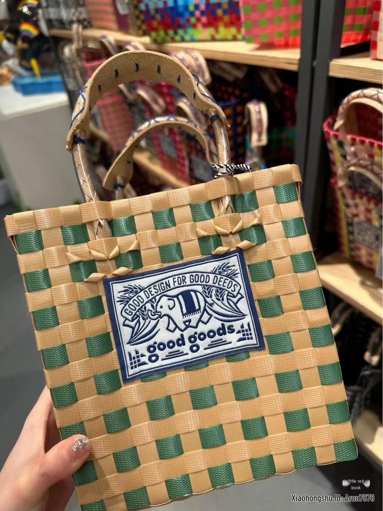 Elegante 2025 Thailändische Handgefertigte Geflochtene Körbe: Strandtasche