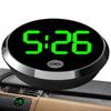 Digital Dashboard Clock for Car Touch-Control Small Clock Light Watch with LED Display for Vehicle RV Home Travel Fridge