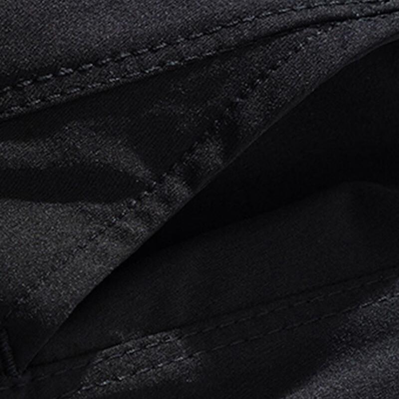 Mao Ren Men's Ice Silk Slim Fit Cropped Casual Pants