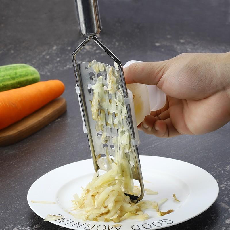 Aixiangru-Cheese Grater, Lemon Zest Vegetable Graters, Paring Knife, Home Gadgets, Kitchen Accessories, 304 Stainless Steel Push