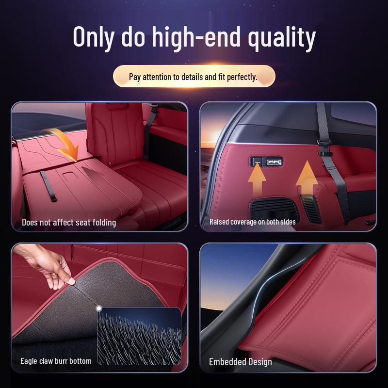 Full Coverage Trunk Mat for AITO M7 26 - New Model Car Tail Box Interior Accessory