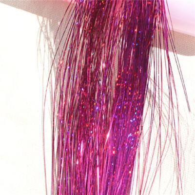 Saç Tinsel Sparkle Glitter Uzantılar Öne Çıkanlar Yanlış Saç Tellerini Parti Aksesuarları