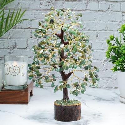 Chakra Tree, Wire Bonsai  Feng Shui Tree, Money Tree Crystal for Positive Energy  Home Decor