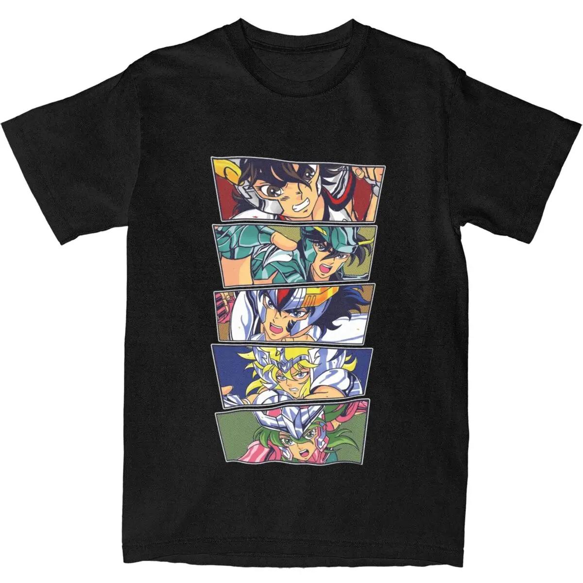 Man T Shirt Knights Of The Zodiac Tshirts Trending Summer... XXXL