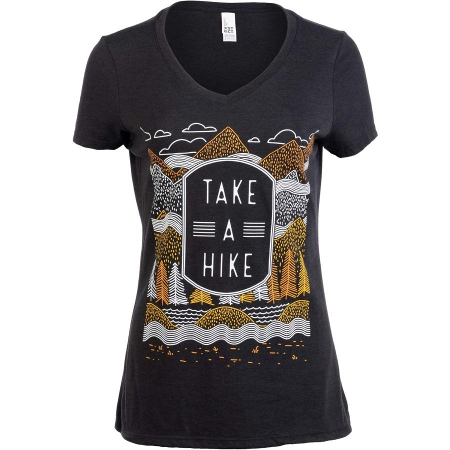 Take a Hike _ Outdoor Nature Hiking Camping Graphic Saying for Women T-Shirt Top S
