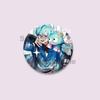 Cartoon Game Merold Kurode Hallritt Brooch Anime Fragaria Memories Lapel Pins Plastic Round Badge for Bag Hat Jewelry XMAS Gifts